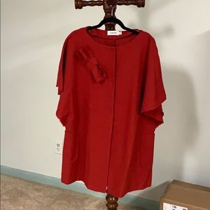 Red Petty Coat - UK 16
